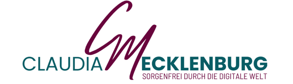 Logo von Claudia Mecklenburg - Sorgenfrei durch die digitale Welt